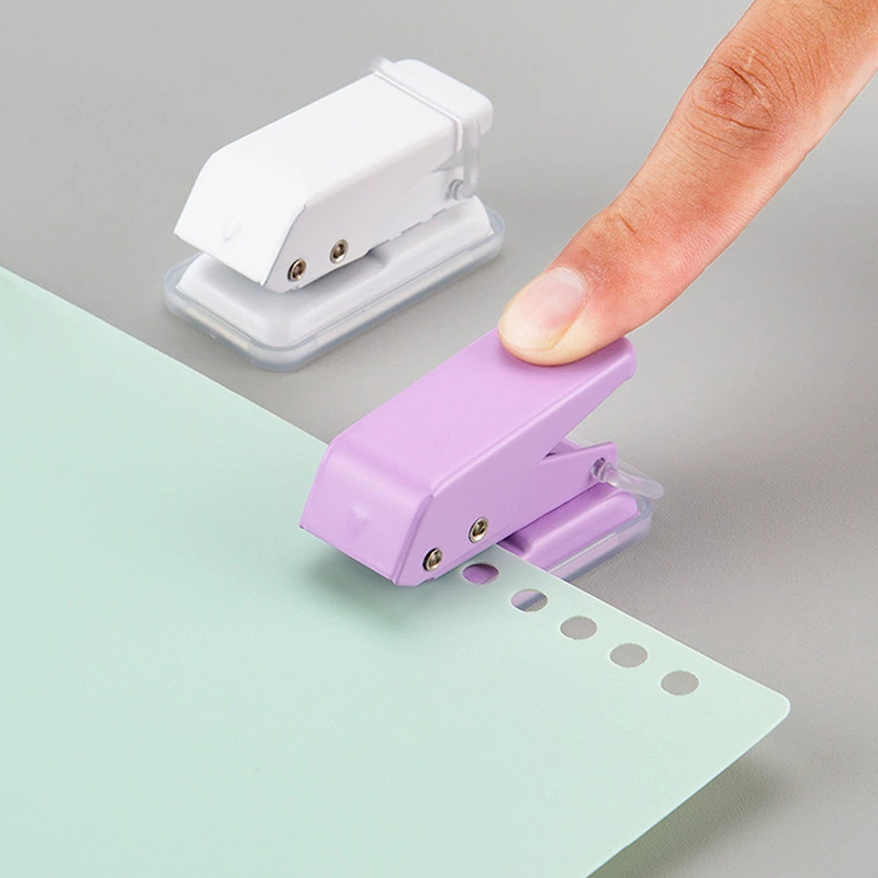 Office Supply Office Stationery Items - Mini Kawaii 1-Loch Papierstanzer Tragbarer Rundlochstanzer