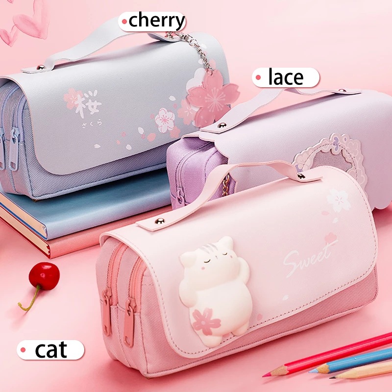 Stationery Office Supply Store - Schulbedarf Kawaii Briefpapier Schule Federmäppchen für