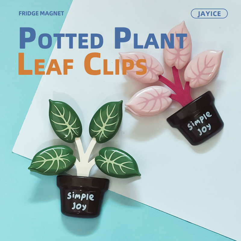 Paperclip Magnetic Set - 2 Sets magnetische Pflanzentopf-Clips für Küche