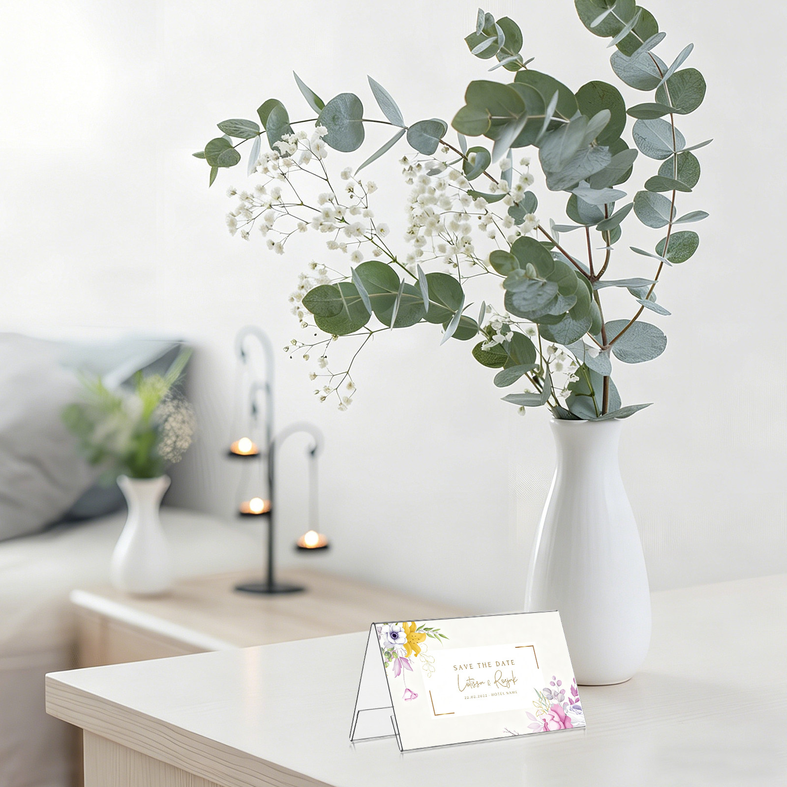 10 Stück Acryl-Tischkartenhalt – Desk Name Plate Bewertung und Preis