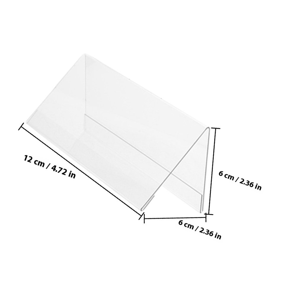 10 Stück Acryl-Tischkartenhalt – Desk Name Plate Bewertung und Preis