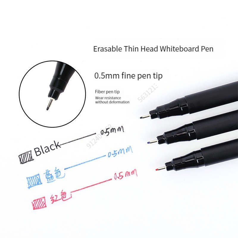 1/3PCS 0,5mm Trocken Löschen K – Whiteboard Marker Set Bewertung und Preis