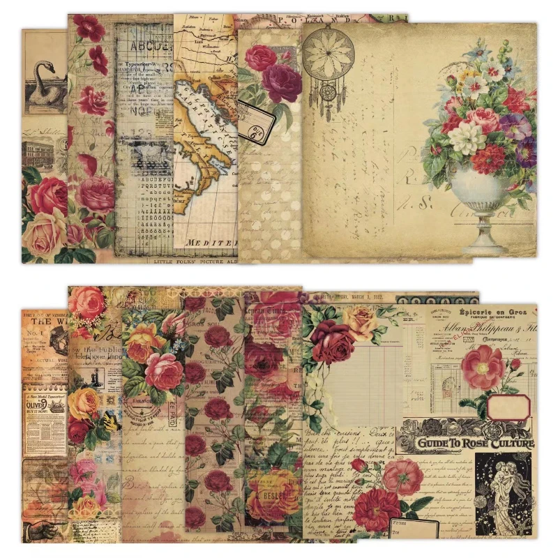 Scrap book Pad sortiert Muster – Graph Paper Pad Bewertung und Preis