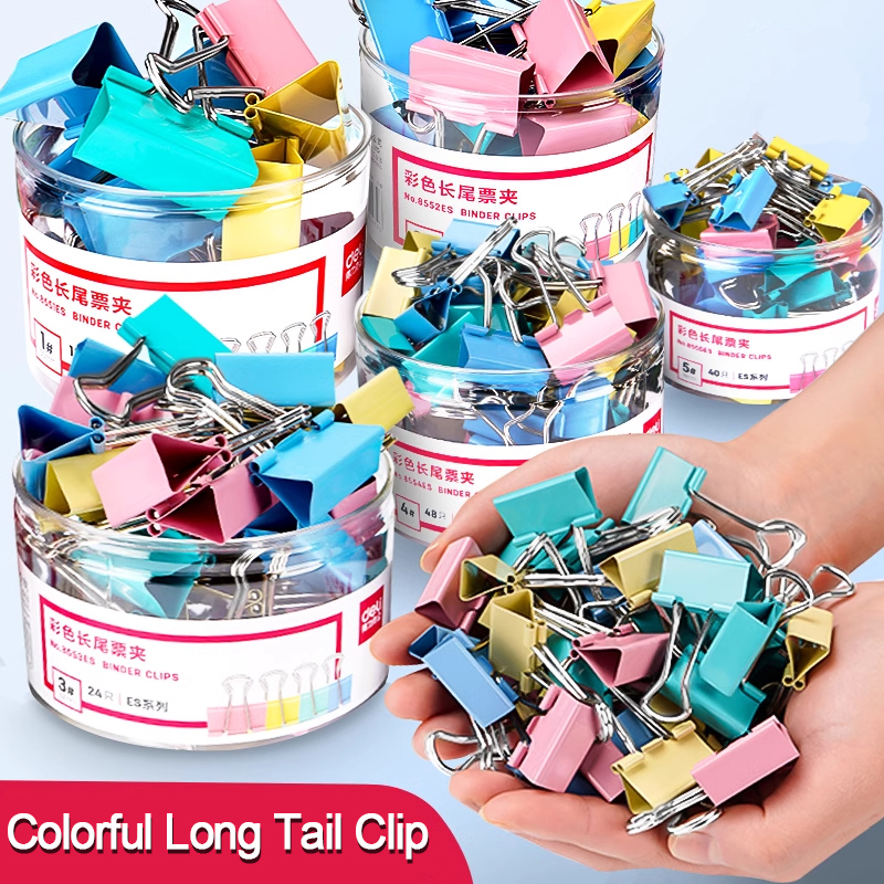 40 Stück/Set Lange Bunte Metal – Is Stationery Office Supply Bewertung und Preis