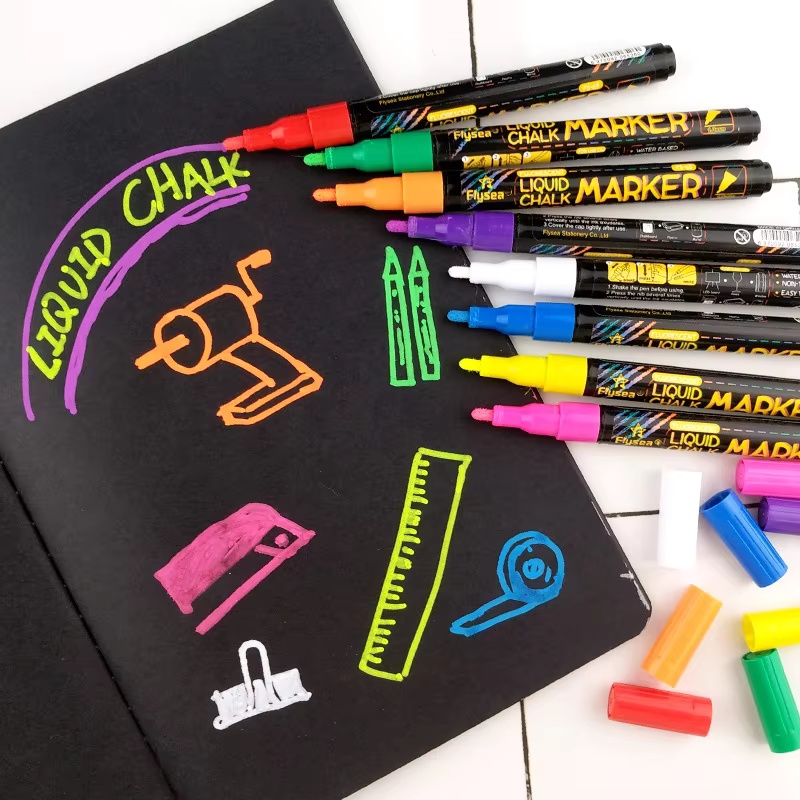 8 Stück Flüssigkreide-Marker,  – Whiteboard Marker Set Bewertung und Preis