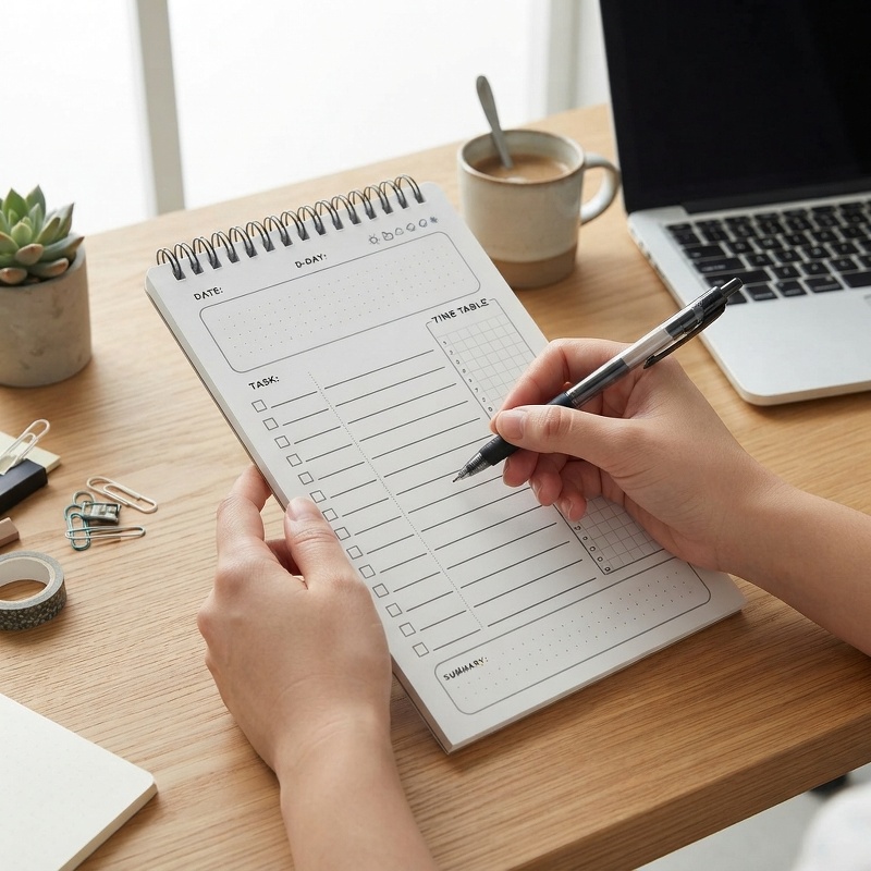1 Stück Planer-Agenda Spiralge – Office Stationery Supply List Bewertung und Preis