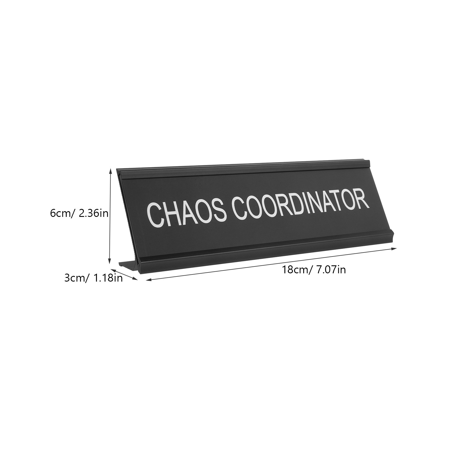 Chaos-Koordinator Schreibtisch – Desk Name Plate Bewertung und Preis