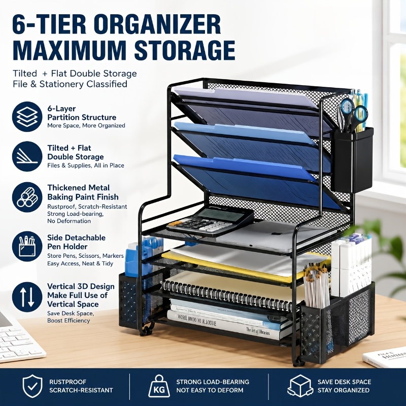 Schreibtisch-Organizer Aufbewa – File Folder Hanging Bewertung und Preis