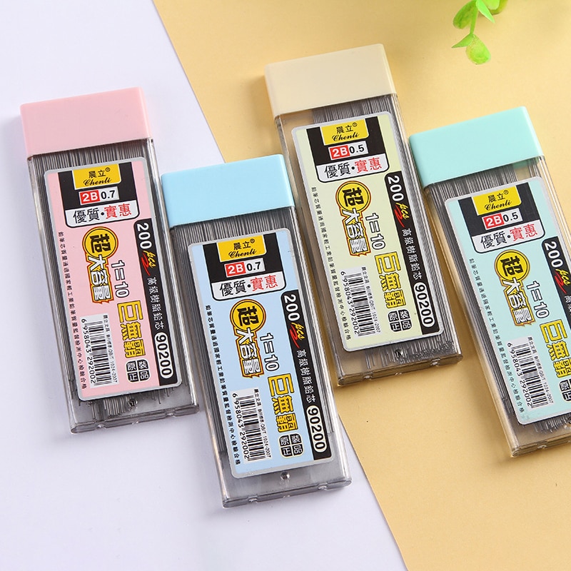 200Pcs 0.5/0,7mm Mechanische B – Mechanical Pencil Lead Bewertung und Preis