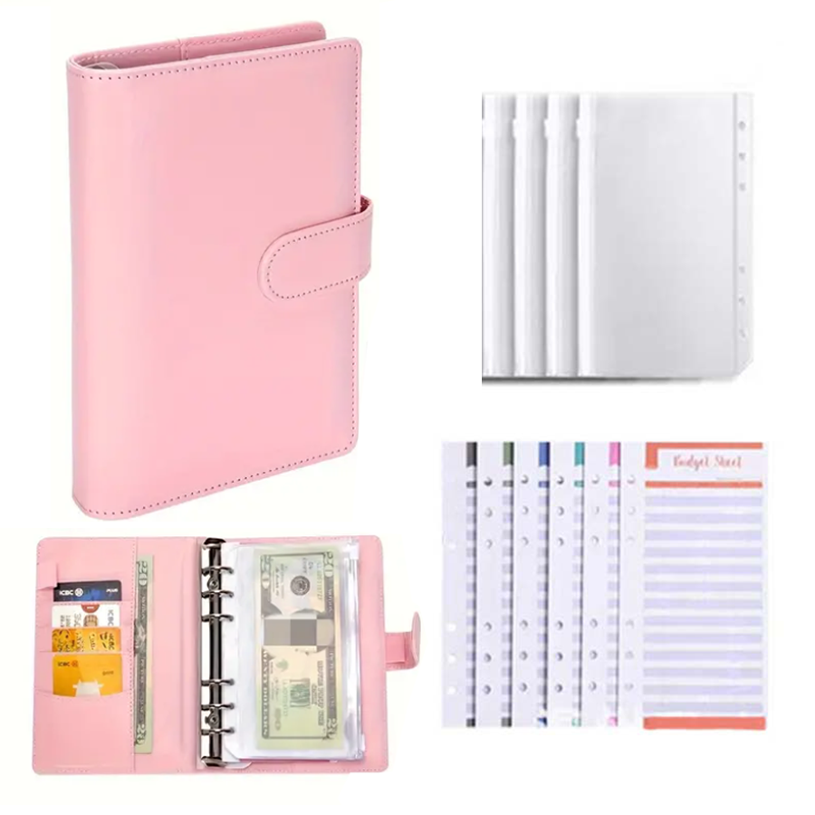 PU-Leder-Budgetordner mit Geld – Planner Weekly Budget Bewertung und Preis