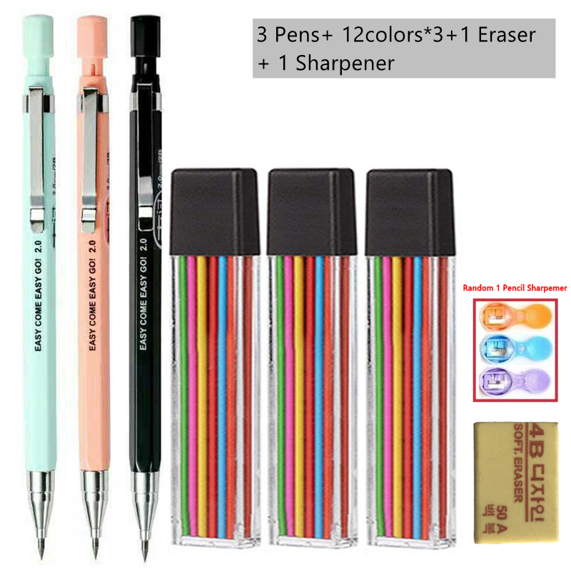 2,0-mm-Druckbleistift-Set mit  – Mechanical Pencil Lead Bewertung und Preis