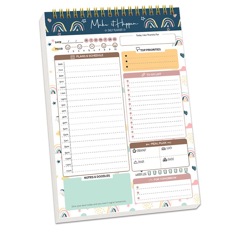 Planer, Agenda, Spiral-Notizbu – Office Stationery Supply List Bewertung und Preis