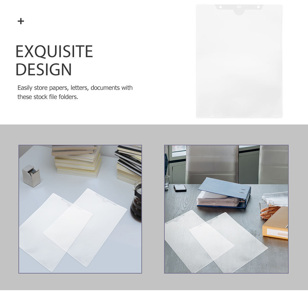 24 Stück Klare PP-Kunststoff-A – File Folder Hanging Bewertung und Preis