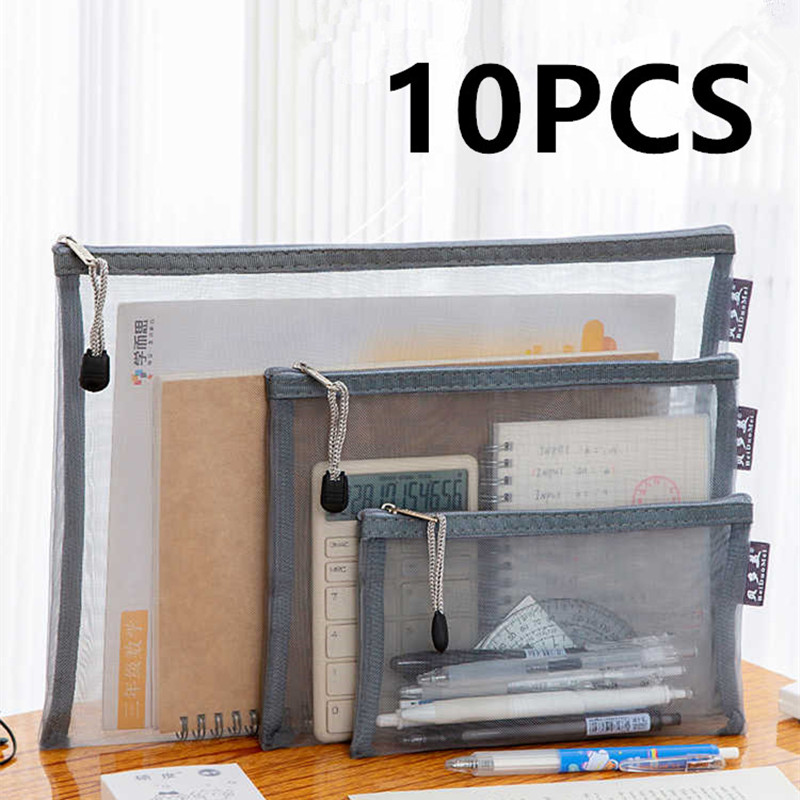 1/10 PCS Mesh Zipper Datei Tas – File Folder Hanging Bewertung und Preis