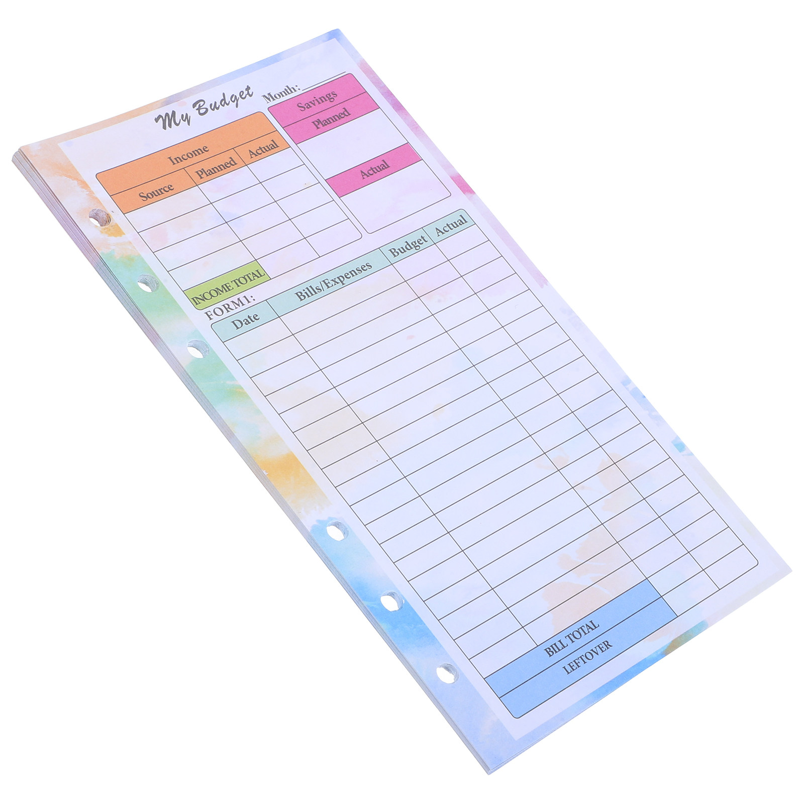 14 Blatt A6 Nachfüllbare Budge – Planner Weekly Budget Bewertung und Preis