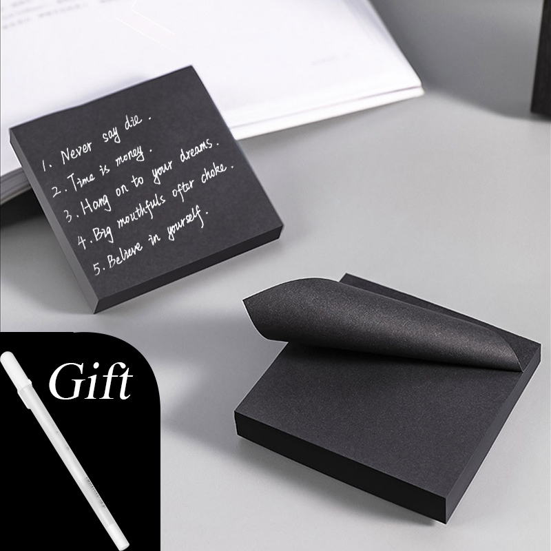 Schwarze N-mal Haftnotizen, To – Office Stationery Supply List Bewertung und Preis