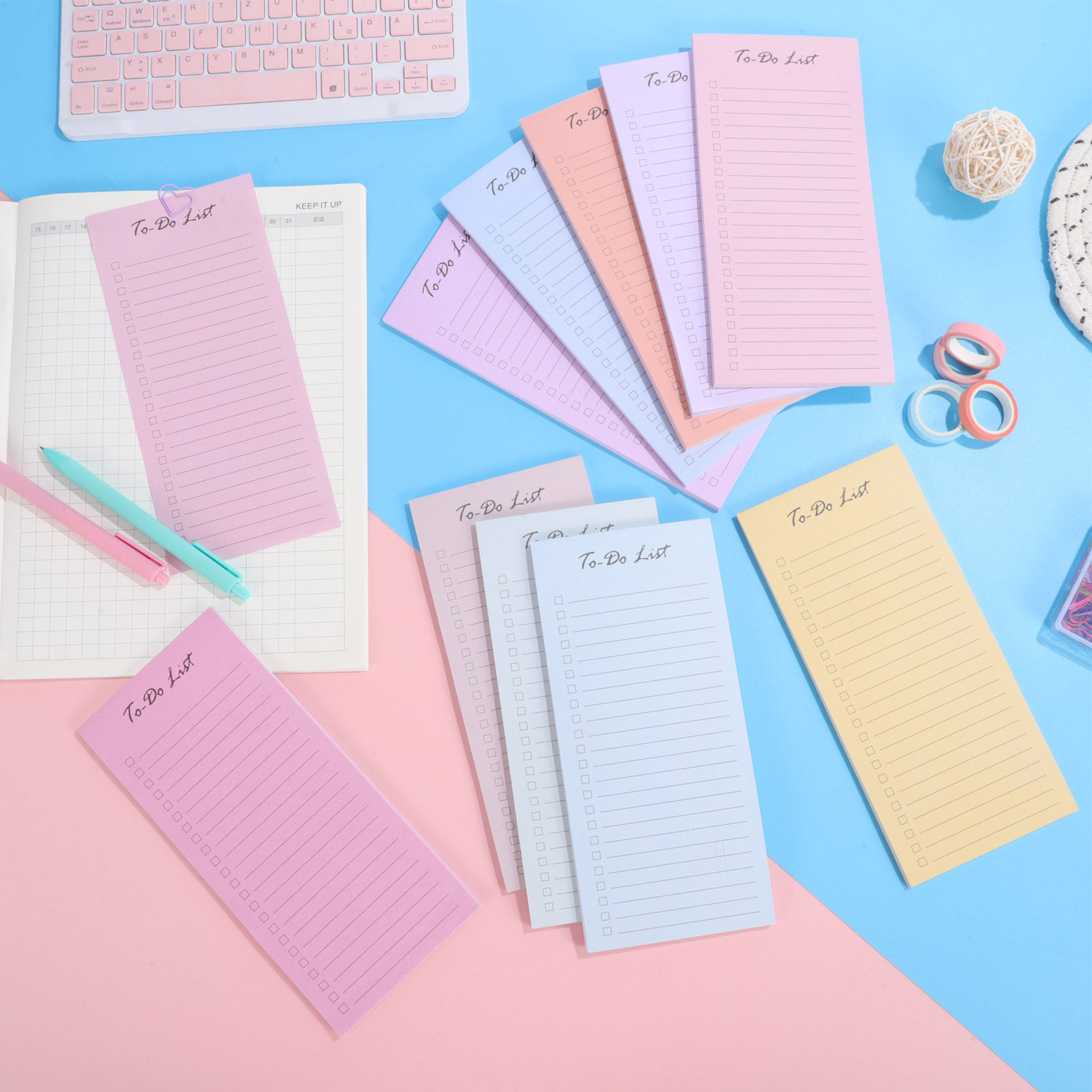 10 Blatt Haftnotizblöcke, lini – Office Stationery Supply List Bewertung und Preis